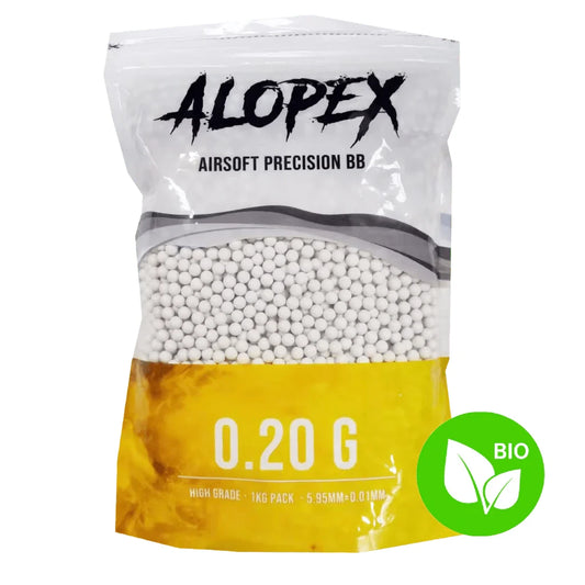 0.20g BIO Precision White BB's - 1KG - Airsoft Central